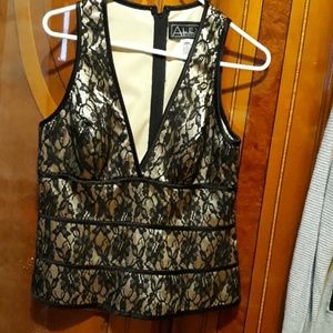 Alex Evening lace top